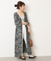 セール ブランド古着 Spick Span スピックアンドスパン レディース のワンピース ブルー ネイビー 青色系 花柄 ボタニカル柄 古着通販 Zozoused