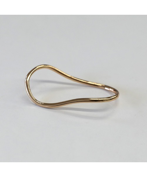 select MOCA（セレクトモカ）の「2021 AW ウェーブダブルリング（リング・レディース・シルバー/ゴールド・FREE）」の9枚目の写真