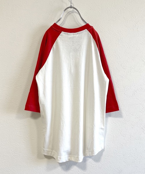 Life Support Products（ライフサポートプロダクツ）の「【コットンUSA】プリントラグランワンピース（90～150cm）（ワンピース・キッズ・レッド/ブルー/グリーン・90/100/110/120/130/140/150）」の5枚目の写真