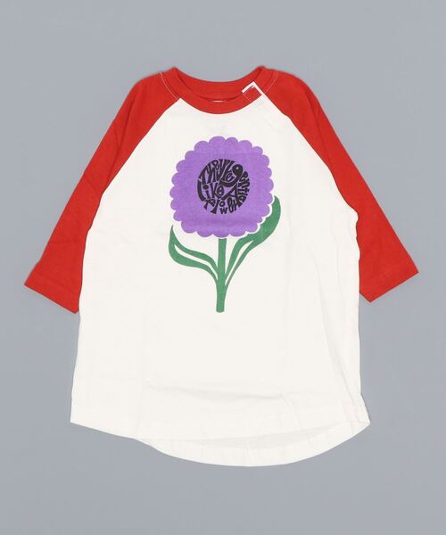 Life Support Products（ライフサポートプロダクツ）の「【コットンUSA】プリントラグランワンピース（90～150cm）（ワンピース・キッズ・レッド/ブルー/グリーン・90/100/110/120/130/140/150）」の11枚目の写真