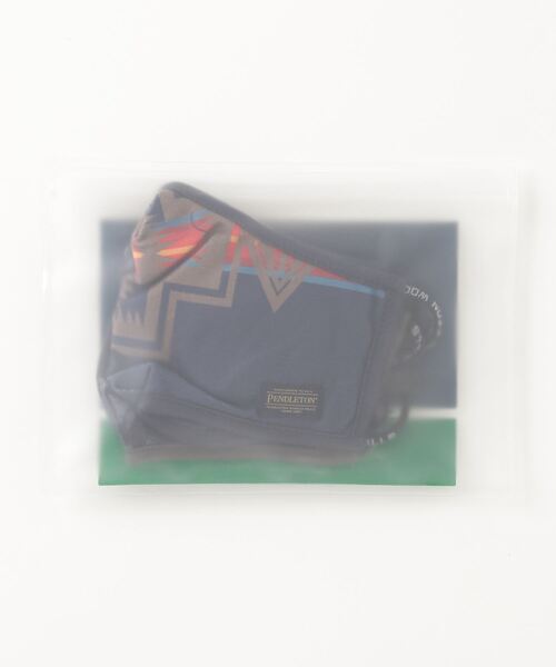 AVIREX(アヴィレックス)の「【MANASTASH×PENDLETON】マナスタッシュ×ペンドルトン マスク/ 2P MASK(EX COLOR) HOLDER & CASE(マスク・メンズ・ブラック・FREE)」の1枚目の写真