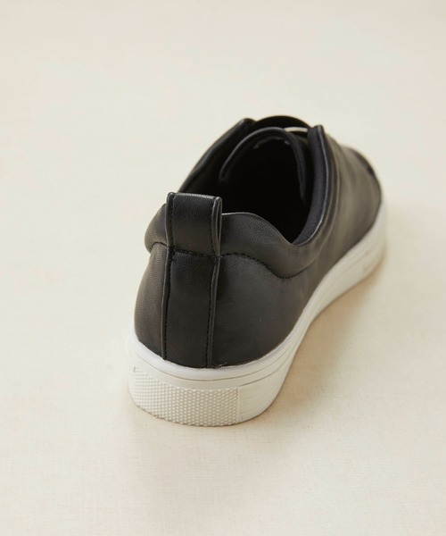 menue（メヌエ）の「スリッポンスニーカー（スニーカー・レディース・ホワイト/ブラック/グレイッシュベージュ・LL/3L/S/M/L/XS）」の5枚目の写真