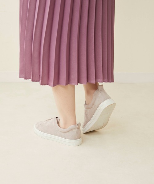 menue（メヌエ）の「スリッポンスニーカー（スニーカー・レディース・ホワイト/ブラック/グレイッシュベージュ・LL/3L/S/M/L/XS）」の15枚目の写真