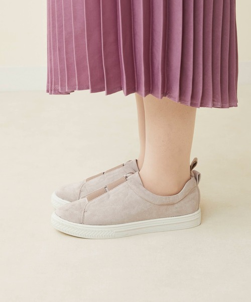 menue（メヌエ）の「スリッポンスニーカー（スニーカー・レディース・ホワイト/ブラック/グレイッシュベージュ・LL/3L/S/M/L/XS）」の22枚目の写真