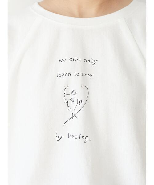 RAY CASSIN FAVORI(レイカズンフェバリ)の「・RAY CASSIN ガール刺繍ドルマンロンT*(Tシャツ/カットソー・レディース・グリーン/チャコールグレー/ライトグレー/オフホワイト・FREE)」の13枚目の写真
