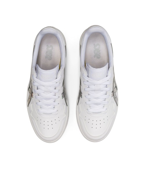 ASICS(アシックス)の「JAPAN S PF (ジャパン エス ピーエフ)(スニーカー・レディース・ホワイト×シルバー/ブラック×シルバー・25/24.5/22.5/24/26/25.5/23.5/23)」の11枚目の写真