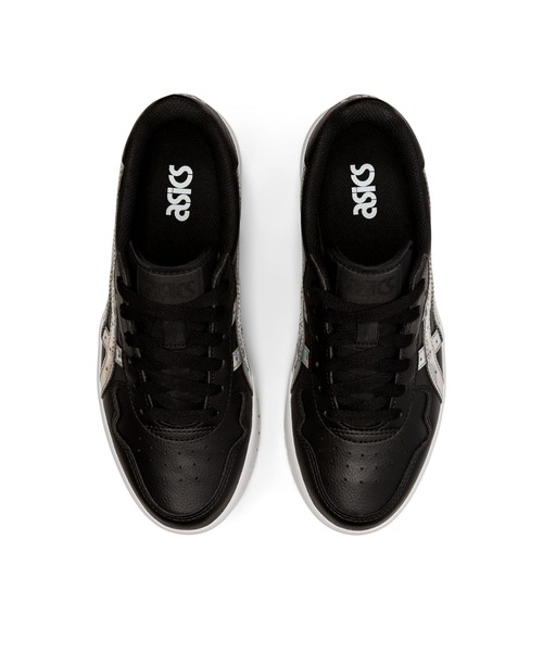 ASICS(アシックス)の「JAPAN S PF (ジャパン エス ピーエフ)(スニーカー・レディース・ホワイト×シルバー/ブラック×シルバー・25/24.5/22.5/24/26/25.5/23.5/23)」の4枚目の写真