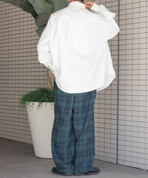 kutir（クティール）の「ボタンデザインシャツ（シャツ/ブラウス・メンズ・ホワイト/ブラック・MEDIUM/LARGE）」の14枚目の写真