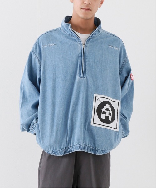 C.E（シーイー）の「【C.E / シーイー】BLEACHED DENIM FALF ZIP 