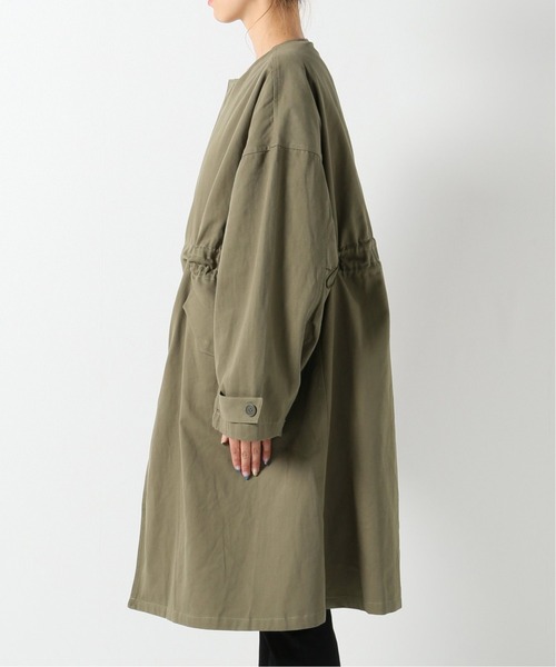Charles Chaton（シャルルシャトン）の「ミリタリーライナーコート（モッズコート・レディース・ホワイト/カーキ・FREE）」の9枚目の写真