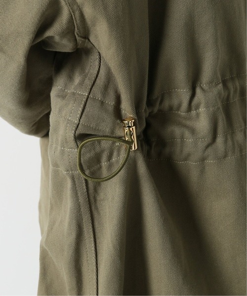 Charles Chaton（シャルルシャトン）の「ミリタリーライナーコート（モッズコート・レディース・ホワイト/カーキ・FREE）」の16枚目の写真