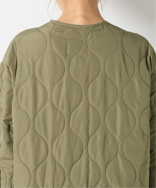 Charles Chaton（シャルルシャトン）の「ミリタリーライナーコート（モッズコート・レディース・ホワイト/カーキ・FREE）」の12枚目の写真