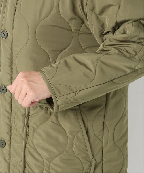 Charles Chaton（シャルルシャトン）の「ミリタリーライナーコート（モッズコート・レディース・ホワイト/カーキ・FREE）」の18枚目の写真