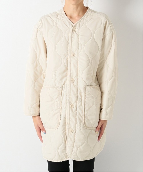 Charles Chaton（シャルルシャトン）の「ミリタリーライナーコート（モッズコート・レディース・ホワイト/カーキ・FREE）」の19枚目の写真