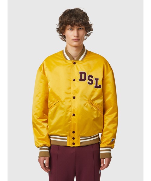 DIESEL（ディーゼル）の「メンズ ジャケット スタジャン ViralOff（スタジャン・メンズ・イエロー/ブルー/グリーン・XX-LARGE/MEDIUM/SMALL/X-SMALL/LARGE/X-LARGE）」の9枚目の写真