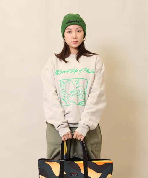 UNION（ユニオン）の「SECRET LIFE CREWNECK UNION ユニオン スウェット トレーナー（スウェット・メンズ・ブラック/グレー・SMALL/MEDIUM/LARGE/X-LARGE）」の2枚目の写真