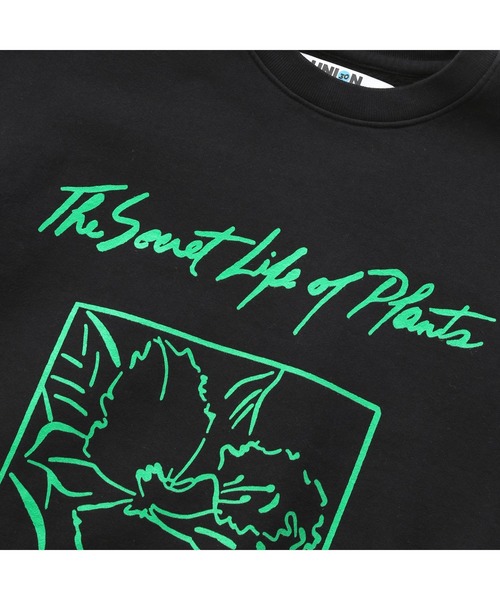 UNION（ユニオン）の「SECRET LIFE CREWNECK UNION ユニオン スウェット トレーナー（スウェット・メンズ・ブラック/グレー・SMALL/MEDIUM/LARGE/X-LARGE）」の9枚目の写真