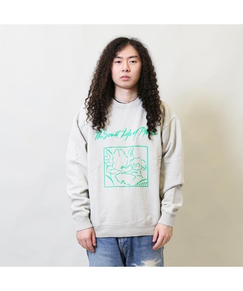 UNION（ユニオン）の「SECRET LIFE CREWNECK UNION ユニオン スウェット トレーナー（スウェット・メンズ・ブラック/グレー・SMALL/MEDIUM/LARGE/X-LARGE）」の12枚目の写真