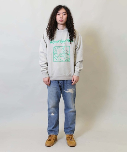 UNION（ユニオン）の「SECRET LIFE CREWNECK UNION ユニオン スウェット トレーナー（スウェット・メンズ・ブラック/グレー・SMALL/MEDIUM/LARGE/X-LARGE）」の19枚目の写真