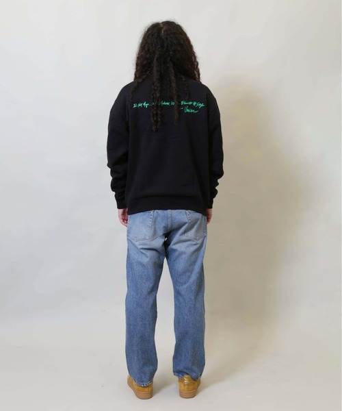 UNION（ユニオン）の「SECRET LIFE CREWNECK UNION ユニオン スウェット トレーナー（スウェット・メンズ・ブラック/グレー・SMALL/MEDIUM/LARGE/X-LARGE）」の16枚目の写真