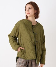 DRESKIP | 【藤本美貴さん着用商品】撥水中綿キルトブルゾン(ブルゾン)