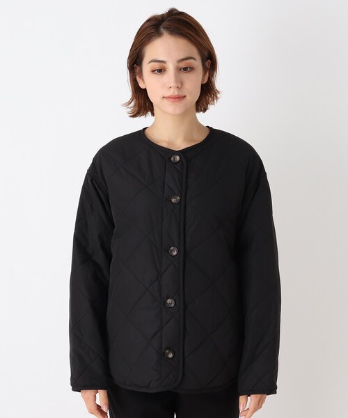 DRESKIP（ドレスキップ）の「◆撥水中綿キルトブルゾン（ブルゾン・レディース・ブラック/カーキ/キャメル・02/03/04）」の9枚目の写真