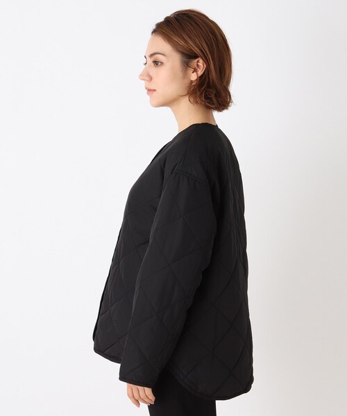 DRESKIP（ドレスキップ）の「◆撥水中綿キルトブルゾン（ブルゾン・レディース・ブラック/カーキ/キャメル・02/03/04）」の13枚目の写真