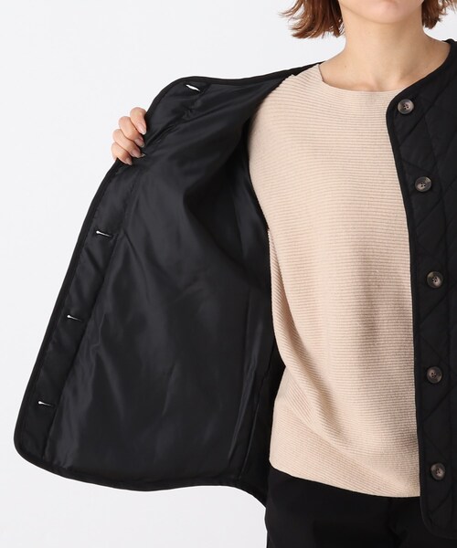 DRESKIP（ドレスキップ）の「◆撥水中綿キルトブルゾン（ブルゾン・レディース・ブラック/カーキ/キャメル・02/03/04）」の15枚目の写真