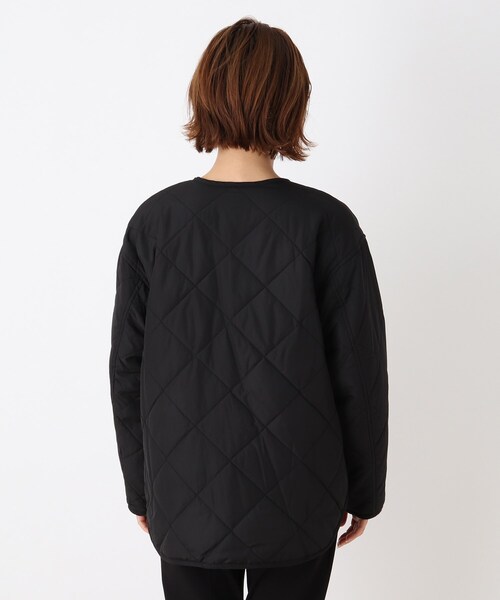 DRESKIP（ドレスキップ）の「◆撥水中綿キルトブルゾン（ブルゾン・レディース・ブラック/カーキ/キャメル・02/03/04）」の14枚目の写真