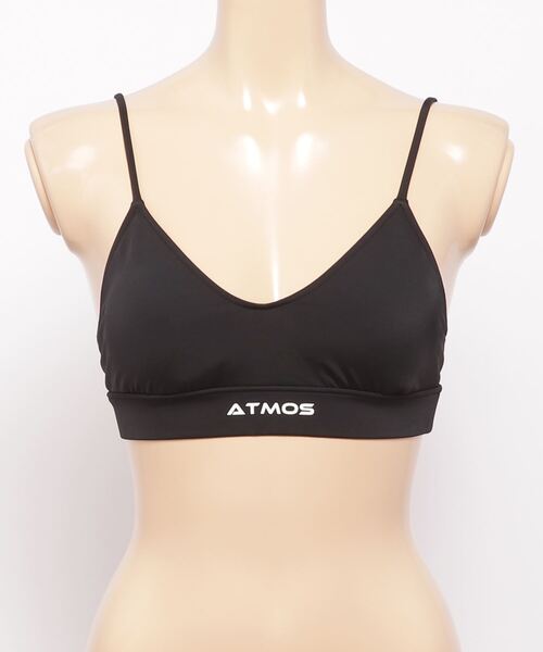 GUACAMOLE（ガカモレ）の「GUACAMOLE × atmos pink ロゴトライアングルブラトップ（スポーツブラ・レディース・ブラック/ブラウン/ピンク/ホワイト・S/M/M/L）」の7枚目の写真