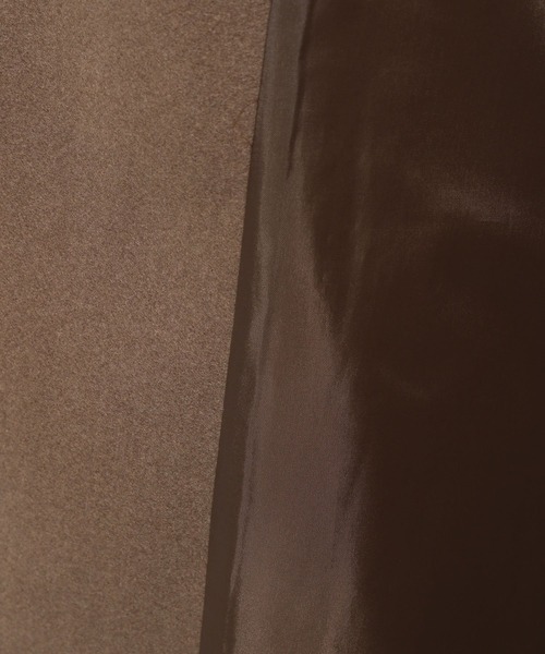 LAKOLE(ラコレ)の「ウーリーテックオーバーサイズコート / 953530(チェスターコート・レディース・ダークブラウン/ベージュ/アイボリー・SMALL/MEDIUM)」の13枚目の写真