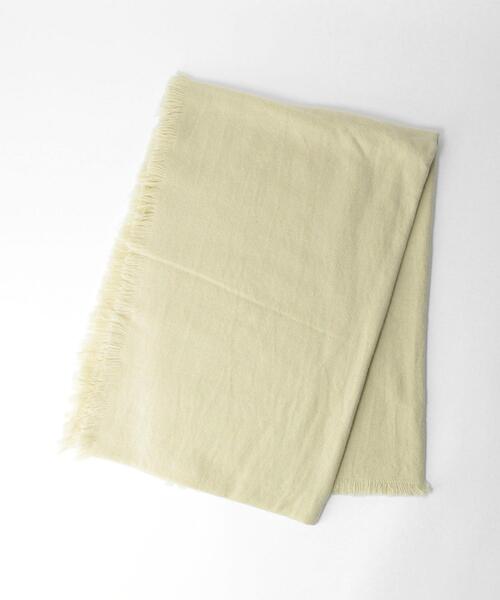 BEAUTY&YOUTH UNITED ARROWS（ビューティーアンドユースユナイテッドアローズ）の「BY ジャカード フリンジ ストール（ストール/ショール・レディース・グレー/ナチュラル/ライム・FREE）」の8枚目の写真