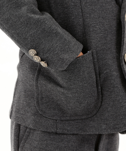 B:MING by BEAMS（ビーミングバイビームス）の「ビーミング by ビームス / ポンチジャケット 2015SS（テーラードジャケット・キッズ・ネイビー/チャコールグレー・110cm/100cm/130cm/120cm）」の12枚目の写真