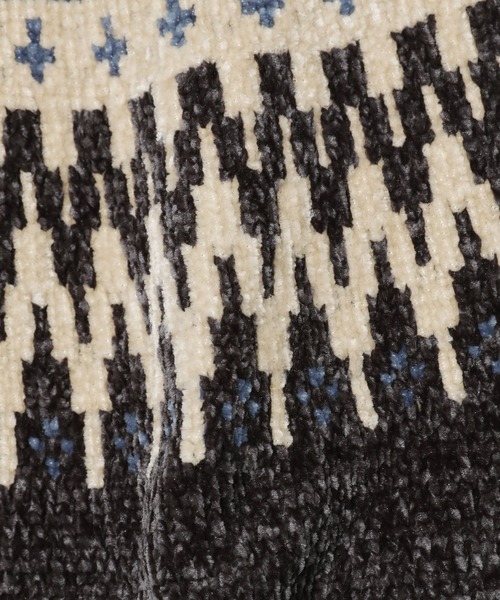 値下げあり RAGEBLUE（レイジブルー）の「キュウシン柄/モールニットクルー