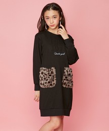 キッズのワンピース ドレス レオパード柄 ファッション通販 Zozotown