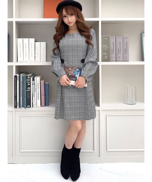 RESEXXY(リゼクシー)の「ブラッシュベレー帽(ハンチング/ベレー帽・レディース・ブラック/グレー/キャメル・FREE)」の7枚目の写真