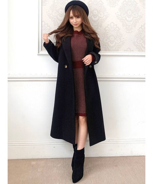 RESEXXY(リゼクシー)の「ブラッシュベレー帽(ハンチング/ベレー帽・レディース・ブラック/グレー/キャメル・FREE)」の10枚目の写真