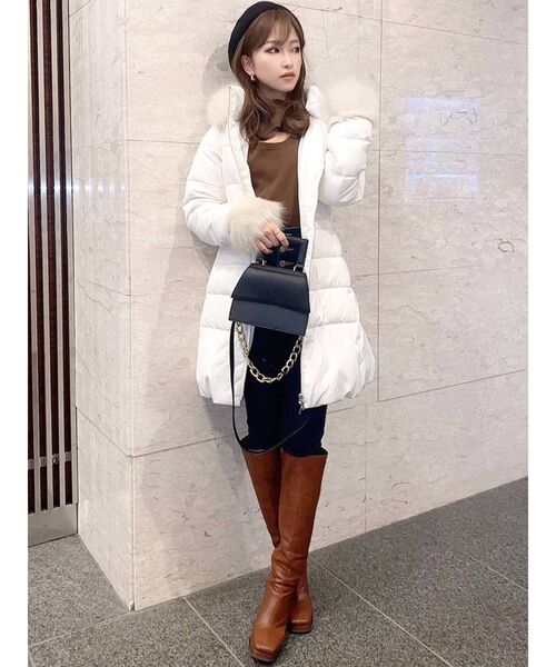 RESEXXY(リゼクシー)の「ブラッシュベレー帽(ハンチング/ベレー帽・レディース・ブラック/グレー/キャメル・FREE)」の13枚目の写真