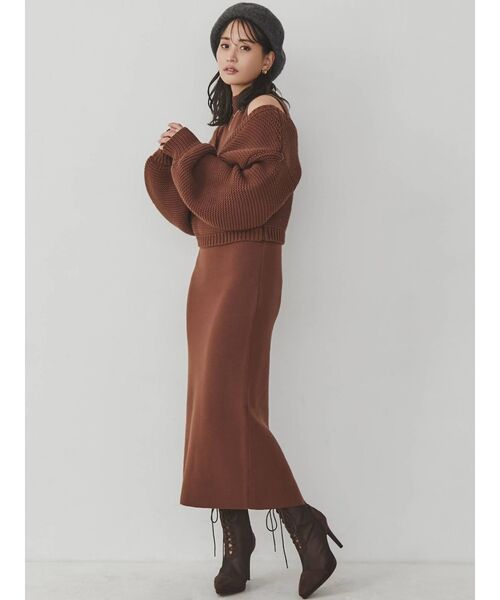 RESEXXY(リゼクシー)の「ブラッシュベレー帽(ハンチング/ベレー帽・レディース・ブラック/グレー/キャメル・FREE)」の14枚目の写真