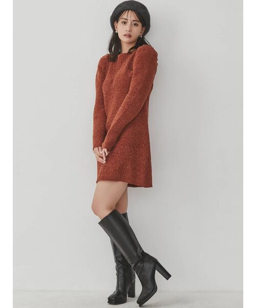 RESEXXY(リゼクシー)の「ブラッシュベレー帽(ハンチング/ベレー帽・レディース・ブラック/グレー/キャメル・FREE)」の22枚目の写真