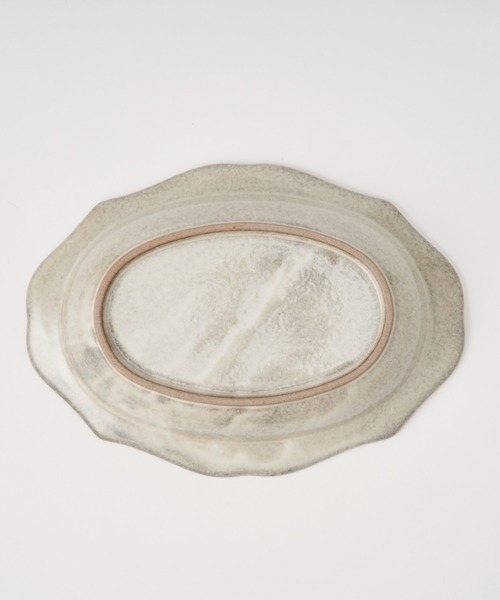 BIRTHDAY BAR（バースデイバー）の「カーベル オーバル深皿 Sサイズ（食器・レディース・ホワイト系/グレー・フリー）」の5枚目の写真