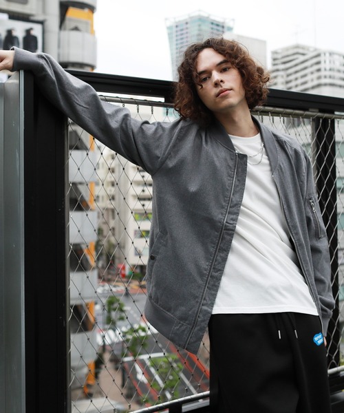 MSG（エムエスジー）の「MA-1 ジャケット ポリエステル ミリタリー