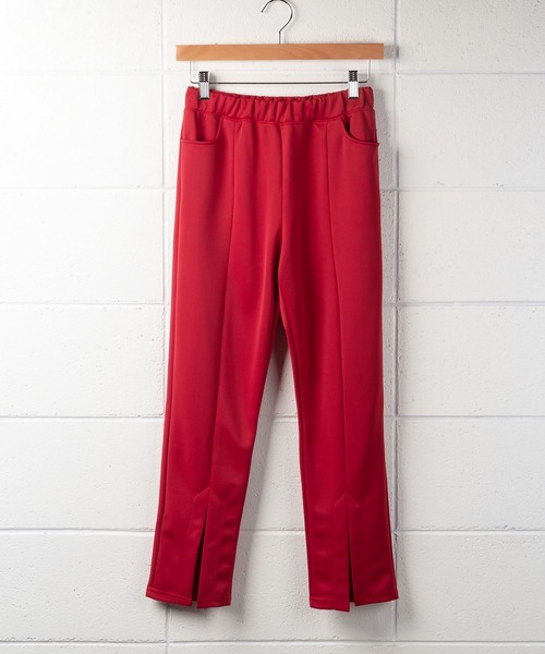 me+em select（ミームセレクト）の「フロントスリットアンクルカラーパンツ（その他パンツ・レディース・ブラック/アイボリー/レッド・LARGE/SMALL/X-LARGE/MEDIUM）」の20枚目の写真