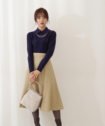 PROPORTION BODY DRESSING | カラーツィード / 1211220120(スカート)