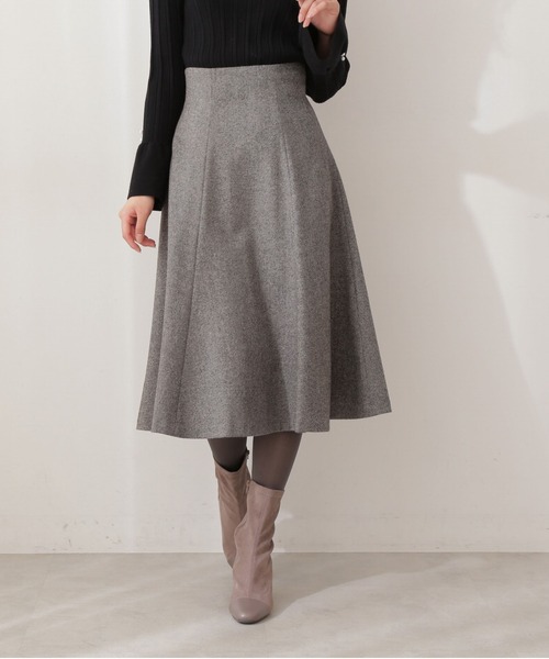 PROPORTION BODY DRESSING（プロポーションボディドレッシング）の「カラーツィード / 1211220120（スカート・レディース・ブラック/イエロー/ピンク・MEDIUM/SMALL）」の6枚目の写真