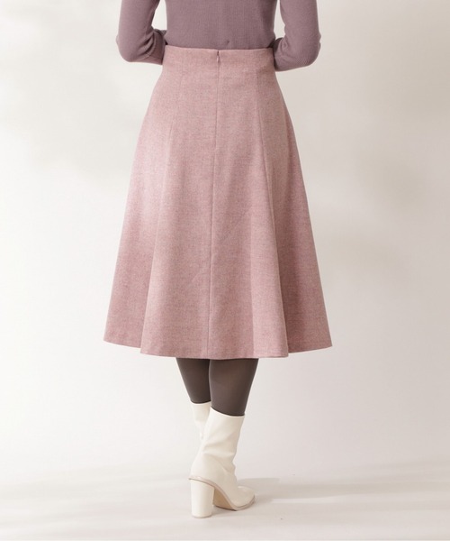 PROPORTION BODY DRESSING（プロポーションボディドレッシング）の「カラーツィード / 1211220120（スカート・レディース・ブラック/イエロー/ピンク・MEDIUM/SMALL）」の9枚目の写真