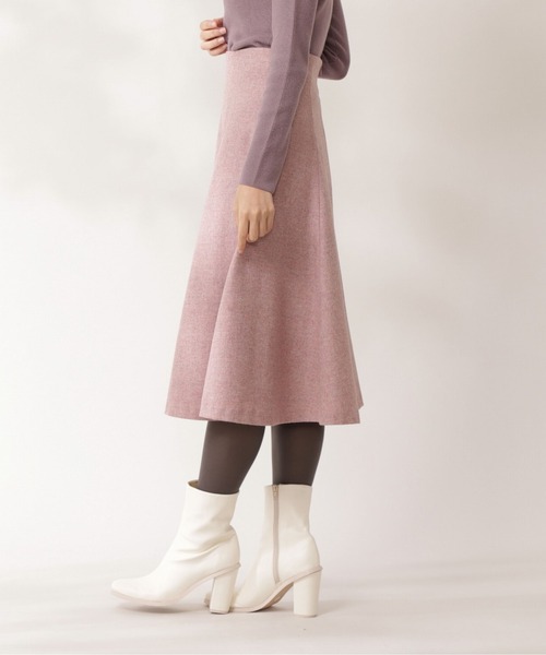 PROPORTION BODY DRESSING（プロポーションボディドレッシング）の「カラーツィード / 1211220120（スカート・レディース・ブラック/イエロー/ピンク・MEDIUM/SMALL）」の8枚目の写真