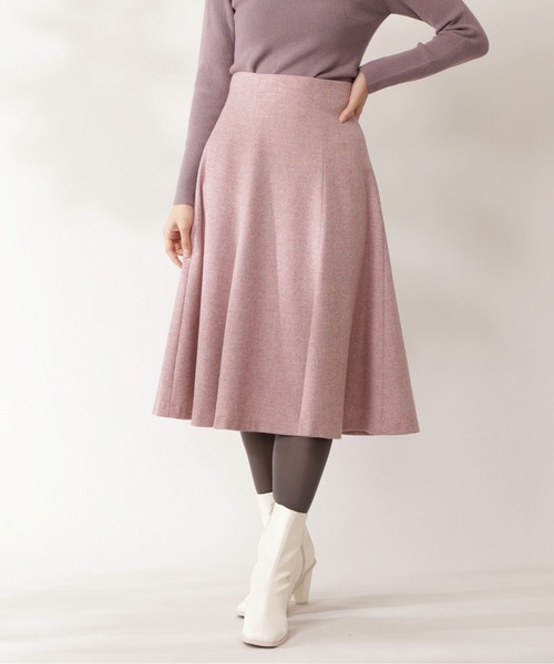 PROPORTION BODY DRESSING（プロポーションボディドレッシング）の「カラーツィード / 1211220120（スカート・レディース・ブラック/イエロー/ピンク・MEDIUM/SMALL）」の4枚目の写真