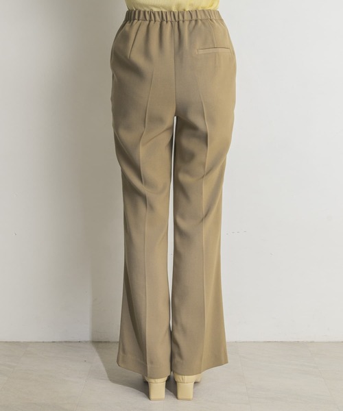 URBAN RESEARCH（アーバンリサーチ）の「ウォッシャブルwoolセミフレアパンツ（その他パンツ・レディース・ブラック/ベージュ/ブラウン・38/36）」の6枚目の写真