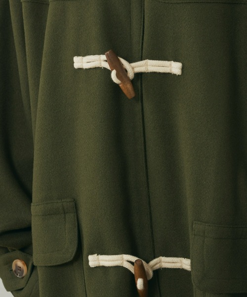 MERLOT（メルロー）の「袖ボリュームダッフルコート（ダッフルコート・レディース・カーキ/ブルー/ナチュラル・FREE）」の20枚目の写真